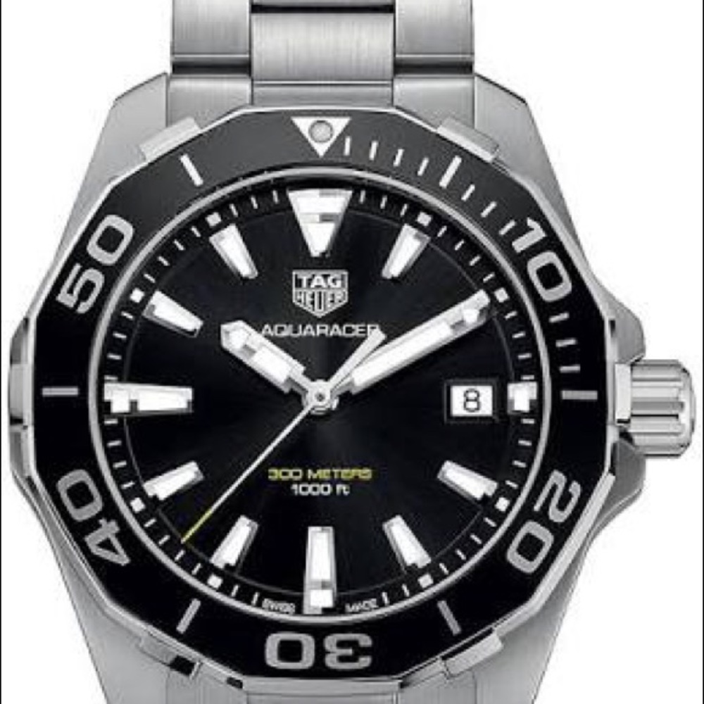 $1650 TAG Heuer Aquaracer quartz 41mm